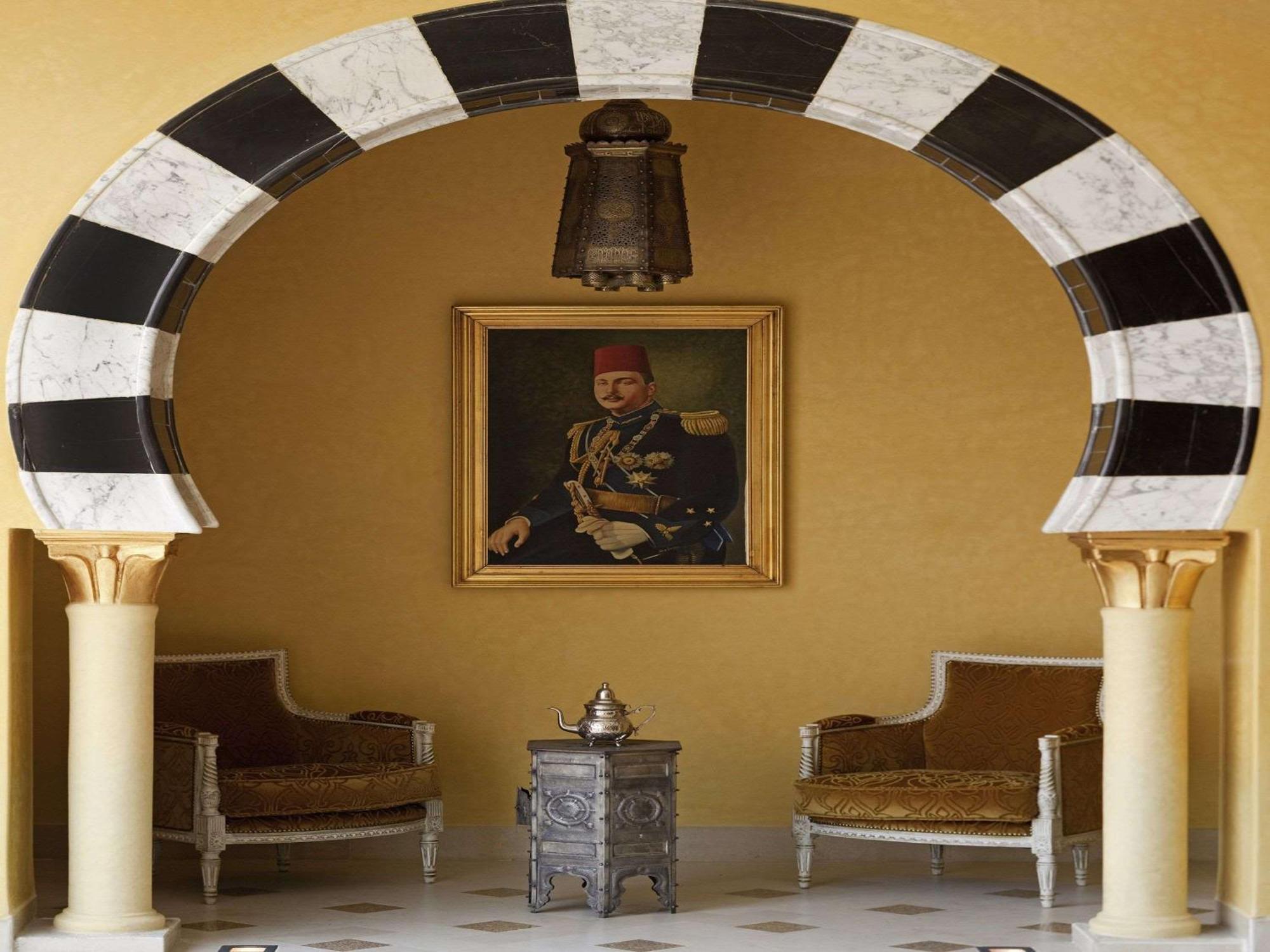 Moevenpick Resort & Marine Spa Sousse Exterior photo A portrait of King Farouk I of Egypt