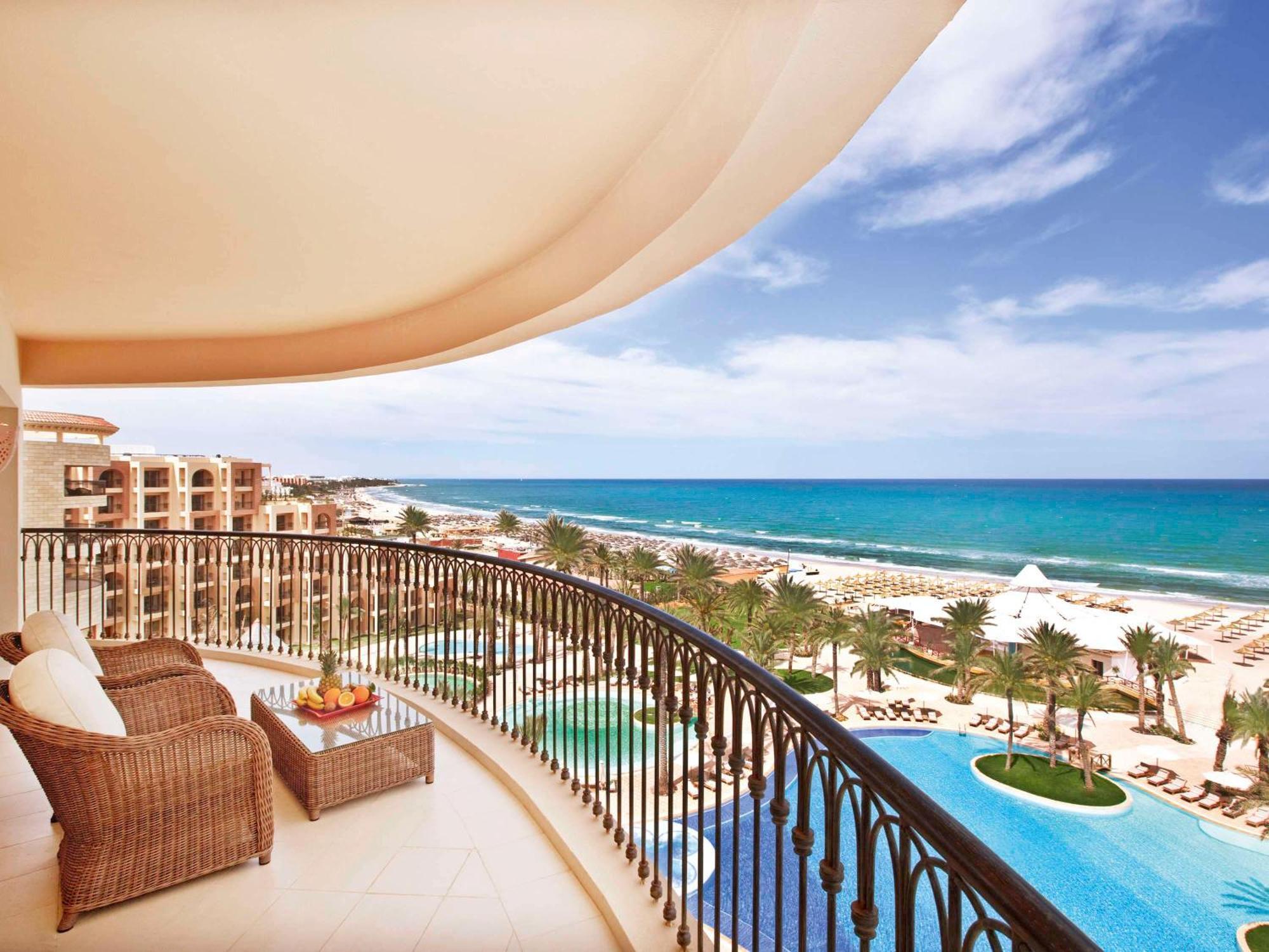 Moevenpick Resort & Marine Spa Sousse Exterior photo View from a suite at the Atlantis Resort